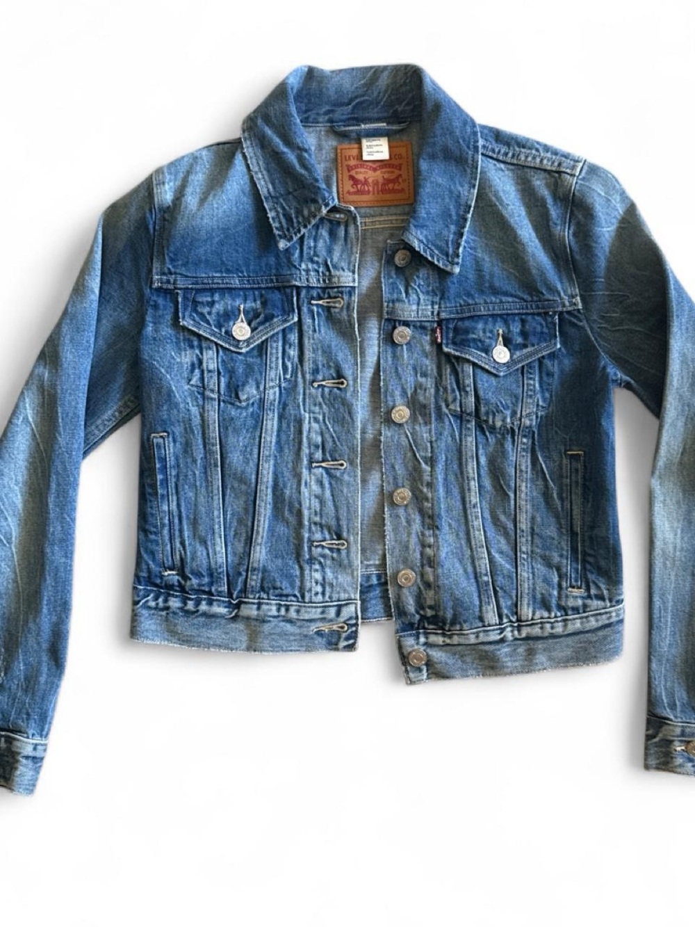 Levi's Classic Blue Denim Jacket - Size Small